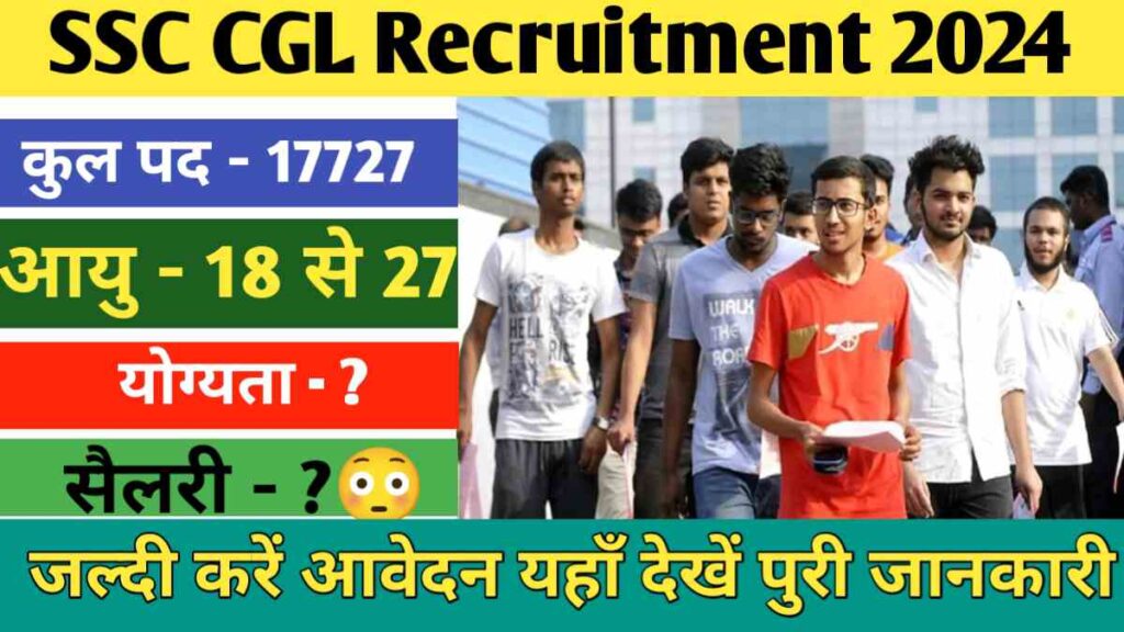 SSC CGL Recruitment Notification 