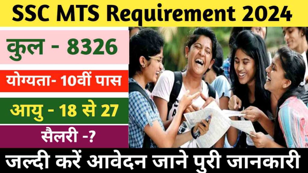 SSC MTS Recruitment in hindi
